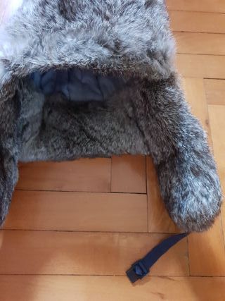 Berretto con pelliccia e paraorecchie bimbo/a