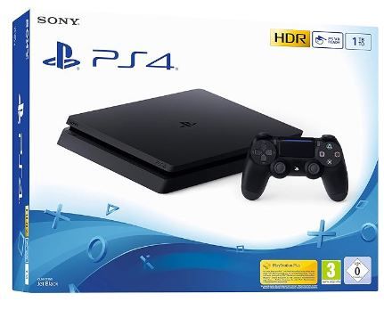 PS4 play station 4 slim 1 TB con juegos