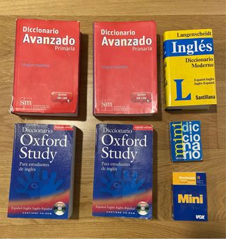 Diccionacios (individual o conjunto). Negociable