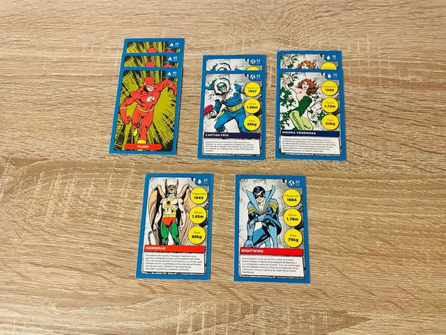 Pack Cromos Superhéroes DC