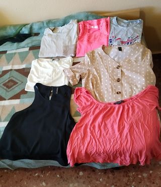 ROPA VARIADA DE CHICA, TALLAS S y XS