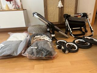 bugaboo fox 3 capazo + sillita completo