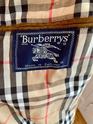 cazadora bomber hombre Burberry’s piel vuelta