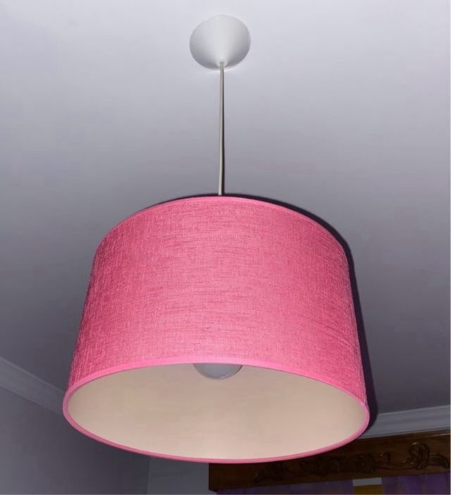 Lámpara rosa