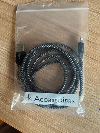 Cable de cargador iphone