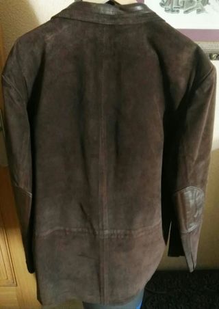 Chaqueta tipo de piel.