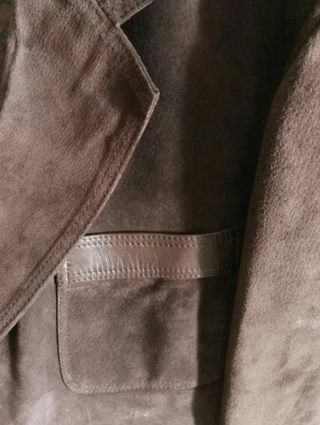 Chaqueta tipo de piel.