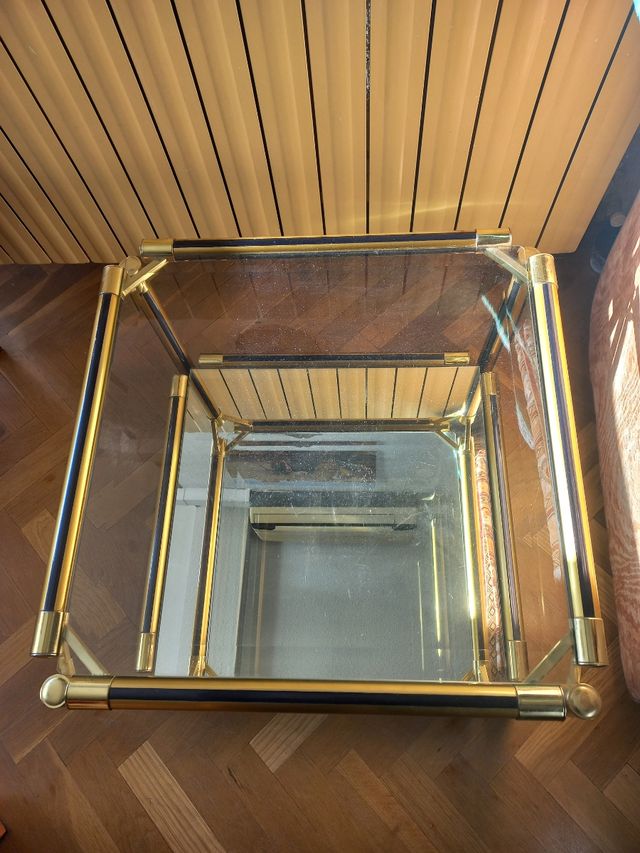 Mesa cuadrada baja 56x56x41