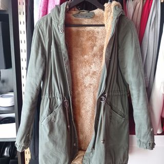 Parka verde militar 