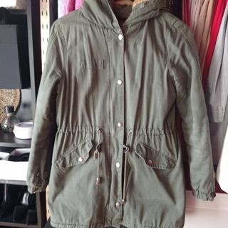 Parka verde militar 