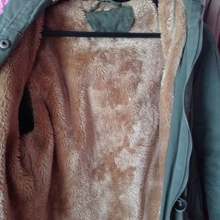 Parka verde militar 