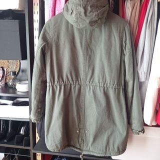 Parka verde militar 