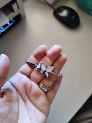 Pulsera Lotus Nácar Mariposa