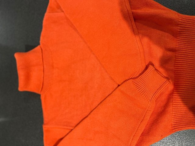 Zara pullover donna arancione