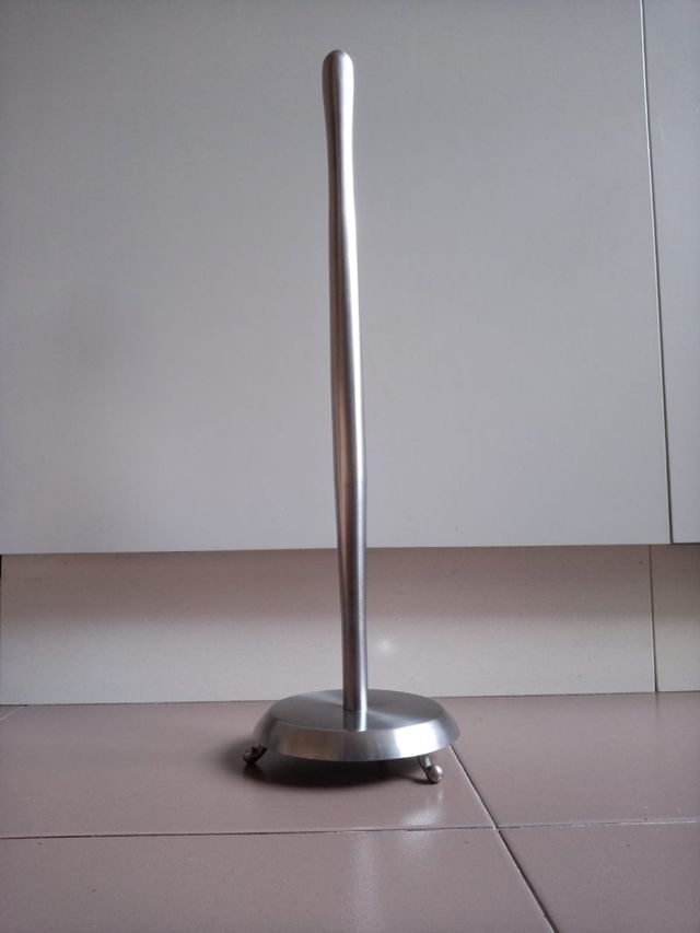 Antiguo Portarrollos Baño, Acero Inoxidable