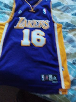 Camiseta Gasol NBA Lakers