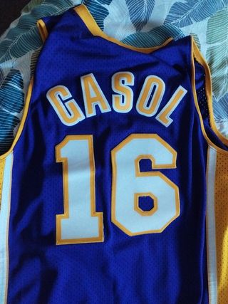 Camiseta Gasol NBA Lakers