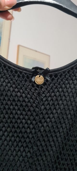 abito con coda a rete tg S