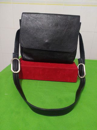 Bolso de hombro piel