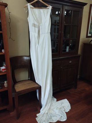 Vestido novia Rosa Clará