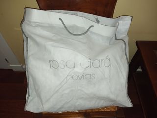 Vestido novia Rosa Clará