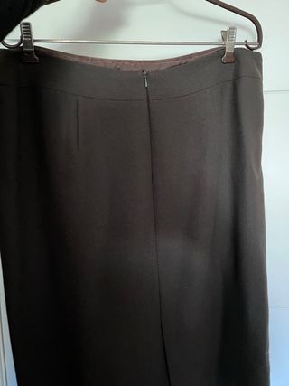 Traje marrón Purificación García 46