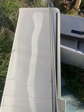 recoje toldo metalico