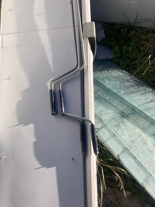 recoje toldo metalico