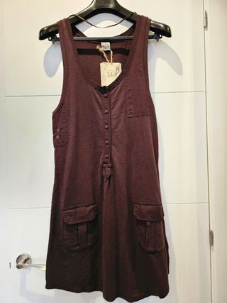 Vestido de tirantes Pull & Bear