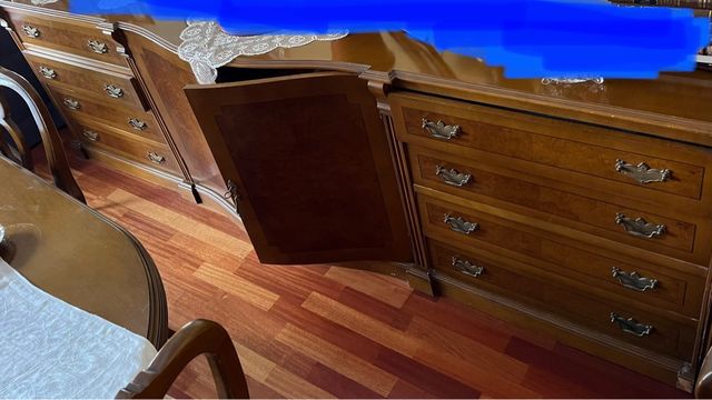 Vitrina Madera Maciza Antigua Opción Mueble Salon