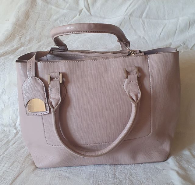 Bolso rosa nude