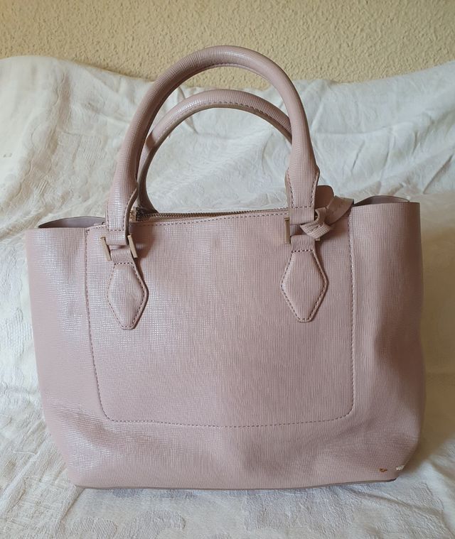 Bolso rosa nude