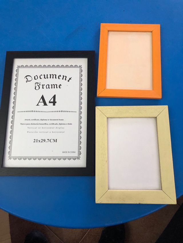 Lote marcos de fotos