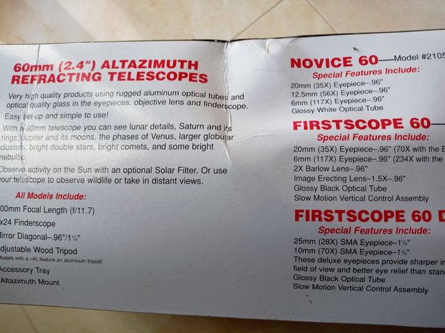 Telescopio Celestron