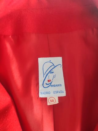 Chaqueta Roja mujer