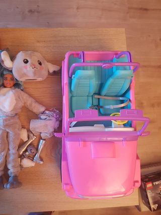 Pack Barbie Muñecas coche y complementos