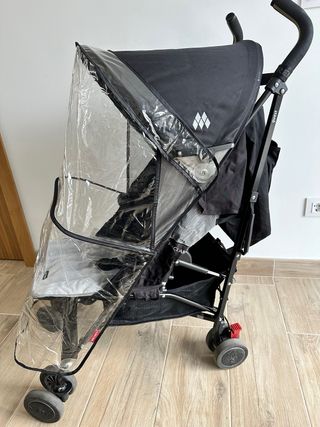 Silla paseo Maclaren Quest+saco+funda lluvia