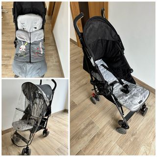 Silla paseo Maclaren Quest+saco+funda lluvia