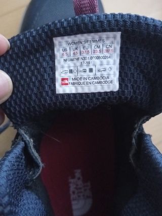 Botas trekking mujer The North Face 