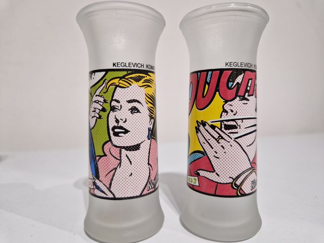 Vodka Keglevich Komix 99 Serie completa 4 pezzi