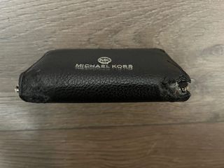 Portafoglio Michael Kors pelle rovinata