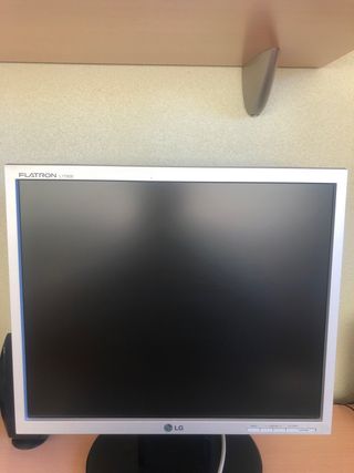 monitor lg + teclado