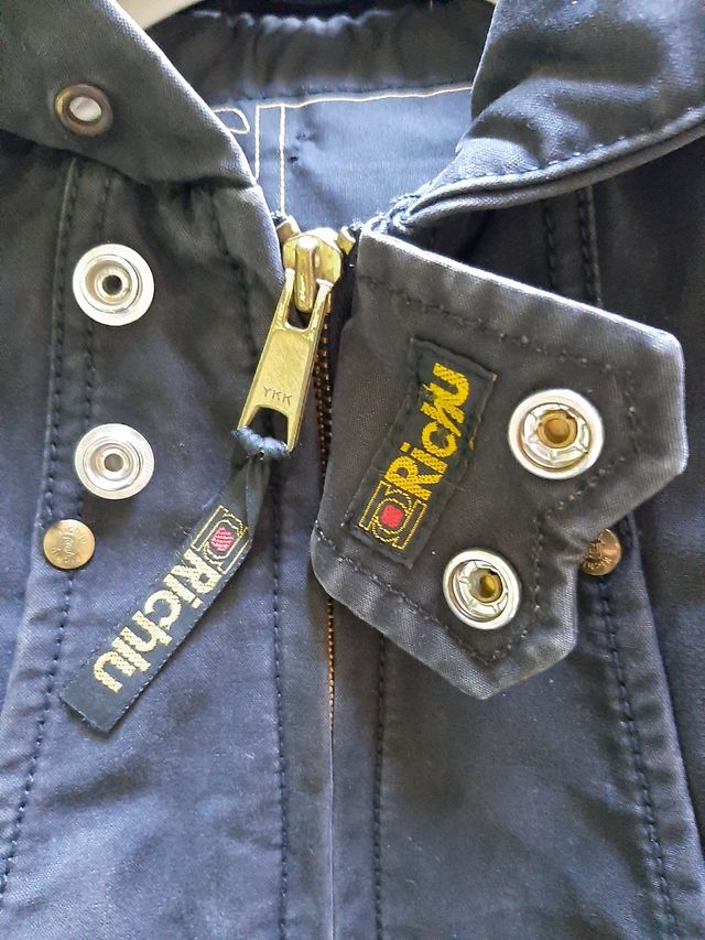 Giubbotto bomber nero imbottito bambino cappuccio