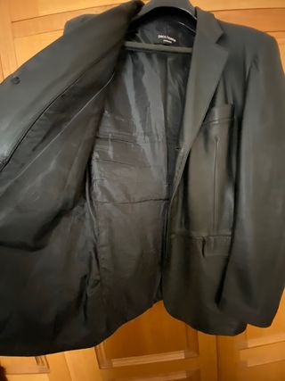 chaquete de piel autentica hombre