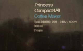 Princess Coffee Maker Compact4all macchina caffè