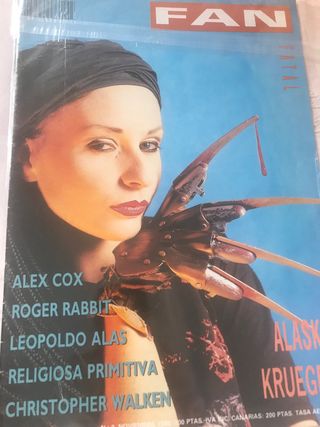Revista Fan Fatal 1989. Alaska Fangoria