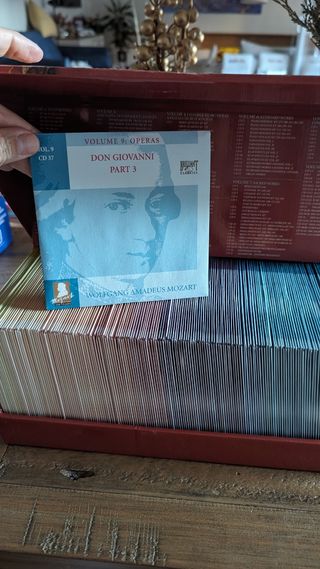 Colección completa Mozart, en CDs