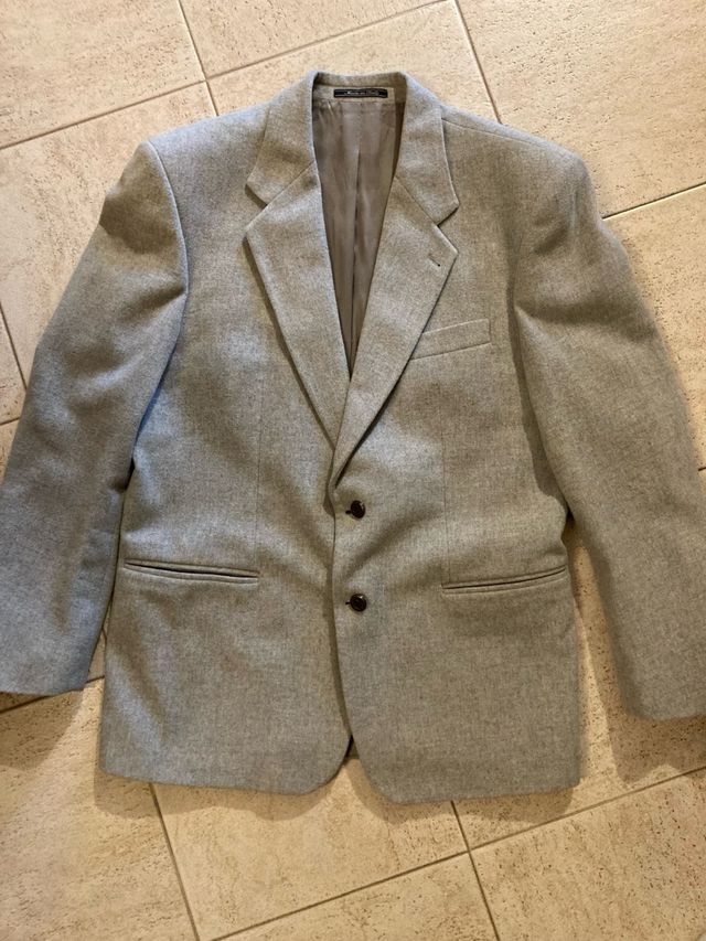 Giacca uomo Vintage misto lana tg 50