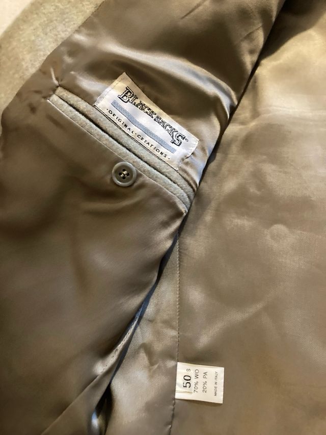 Giacca uomo Vintage misto lana tg 50