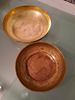 Sottovasi ottone